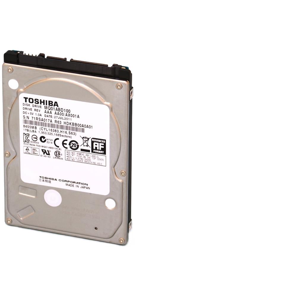 Hard Disk 750 GB MQ01ABD075 2.5" Interfaccia Sata II 3 GB / s Buffer 8 Mb 5400 rpm 9.5 mm - Foto 1